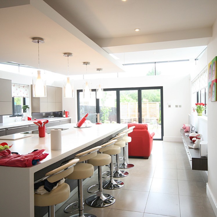 kitchen after extension