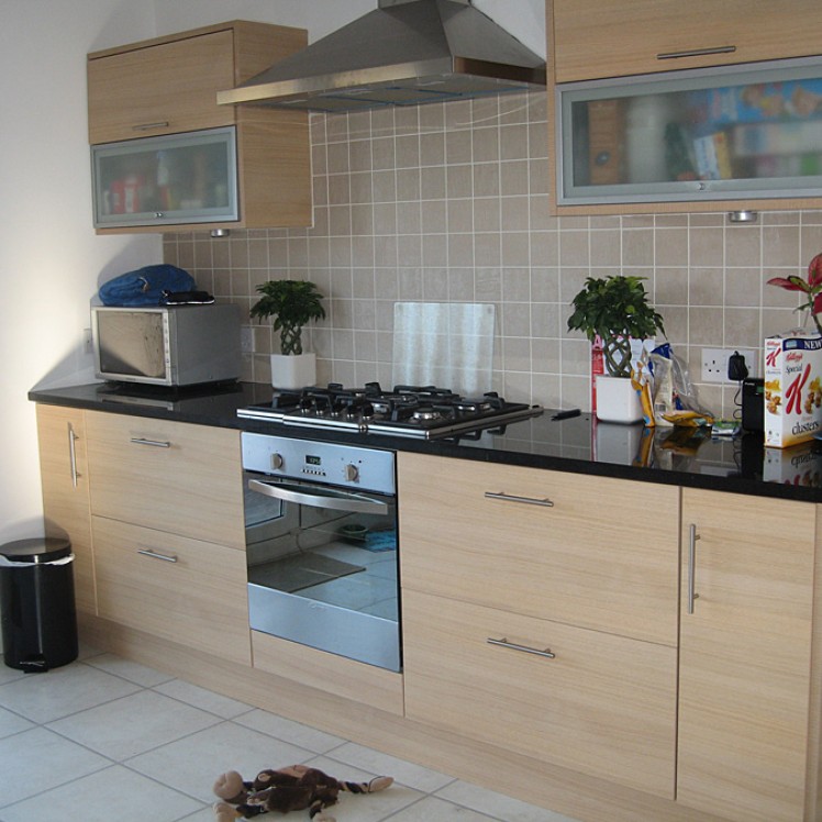 kitchen before extension