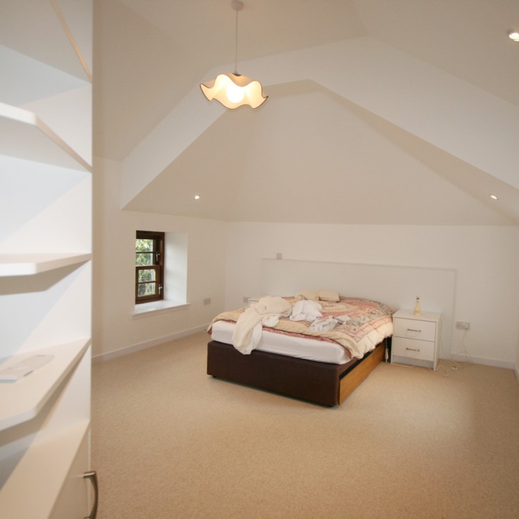 Completed Woodstore Added To Bedroom