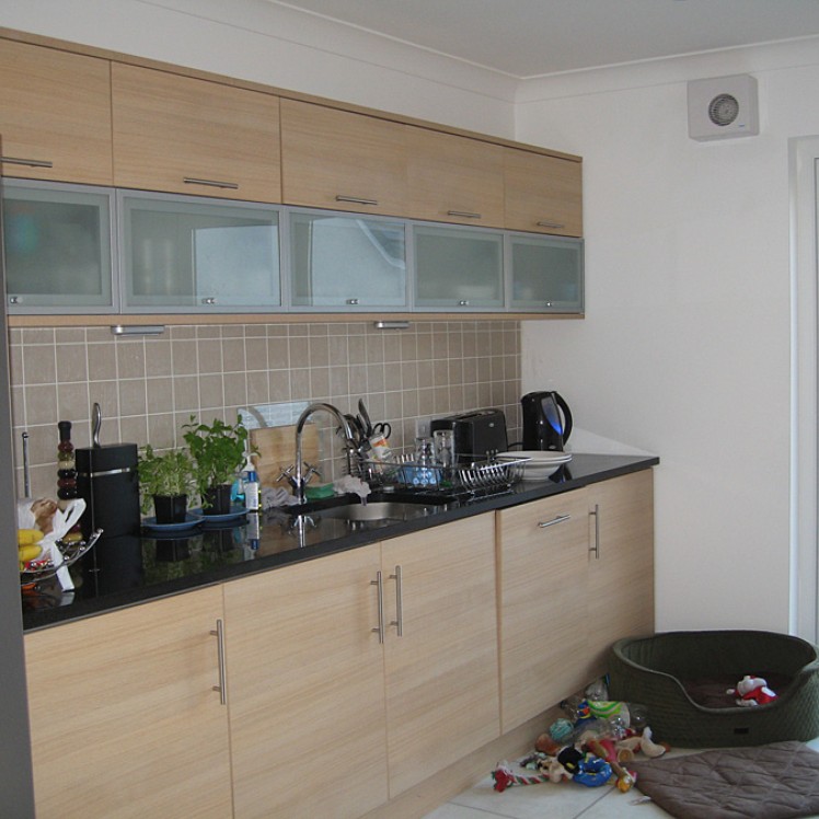 kitchen before extension