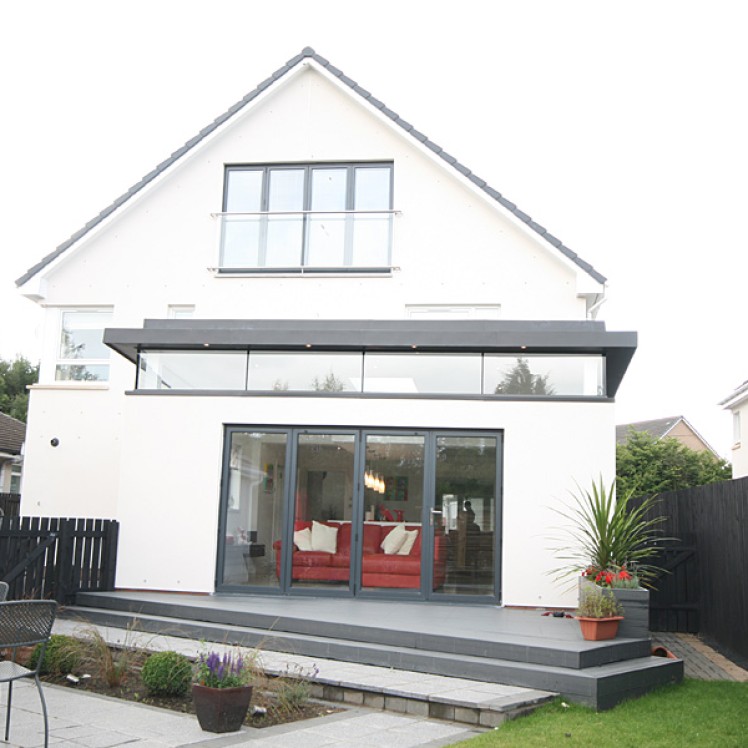 house after extension